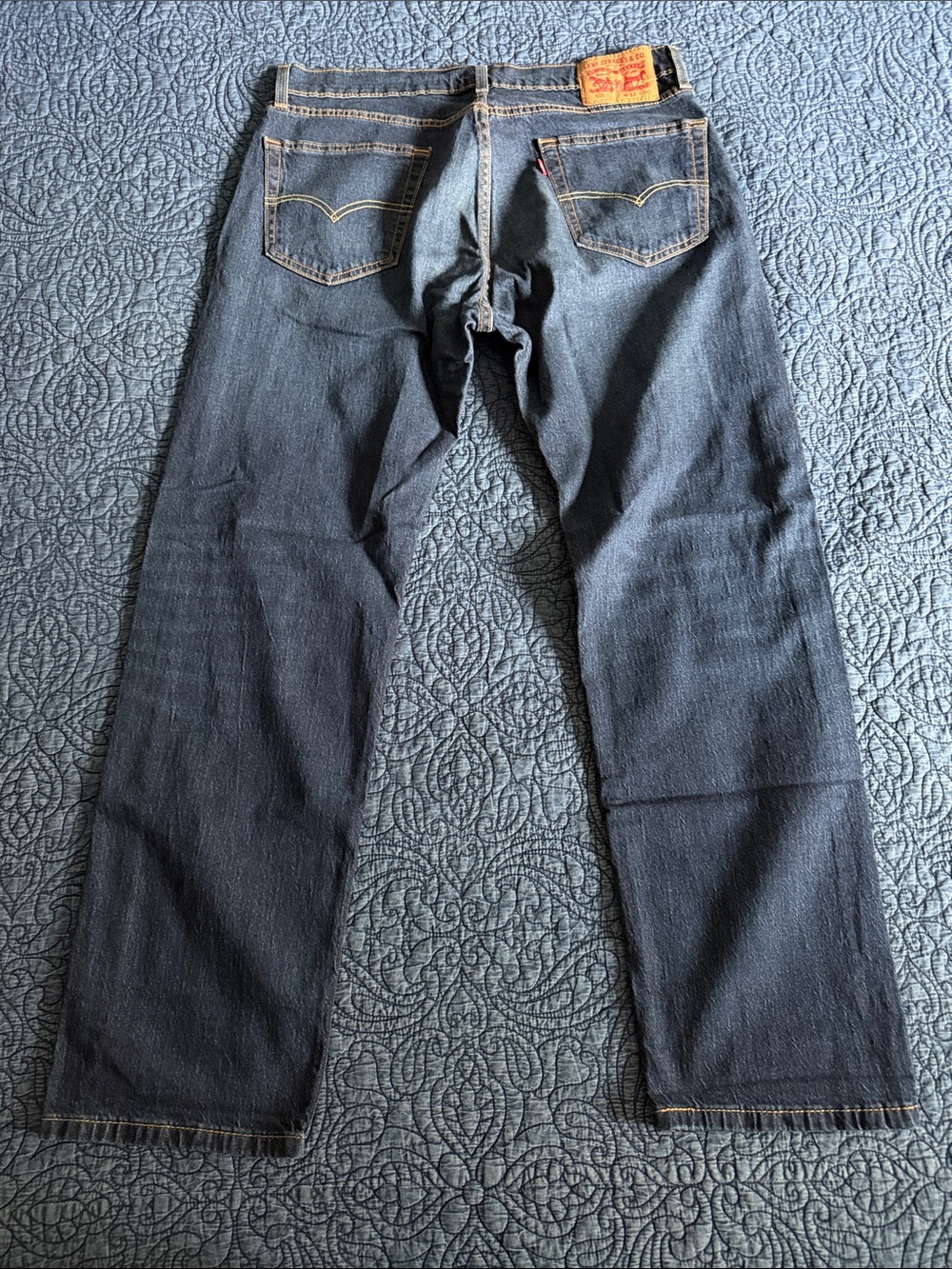 Levi's 505 33x30 worn once Men's Straight Jeans in Dark Blue Indigo